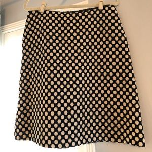 Boden, Wool polka dot skirt, Size US 10L